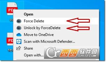ForceDeletem,删除,解除占用.